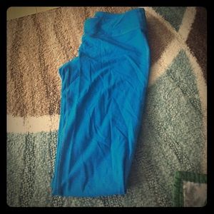 Size LG full length blue legging!