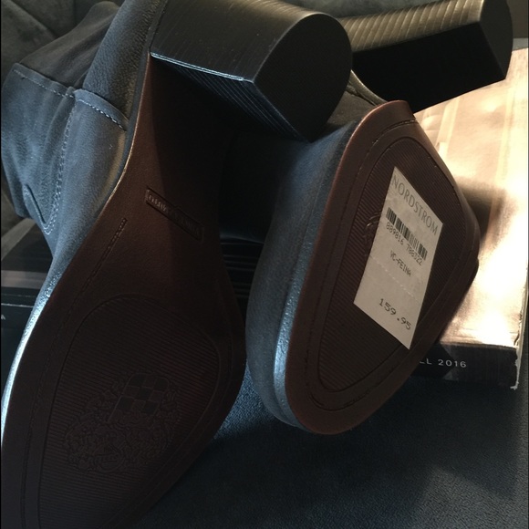 NEW VC Feina Black Leather Booties 8.5 - Picture 4 of 4