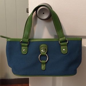 Tommy Hilfiger preppy blue Handbag Purse