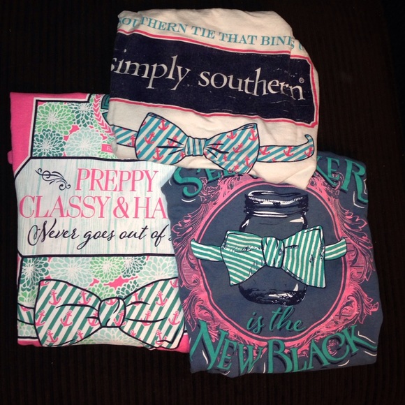 3 Simply Southern t-shirt bundle