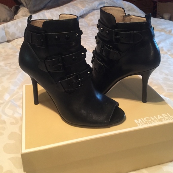 Open toe Booties by MICHAEL KORS
