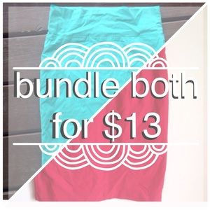 BUNDLE BOTH SKIRTS FOR $13 💙💙💙