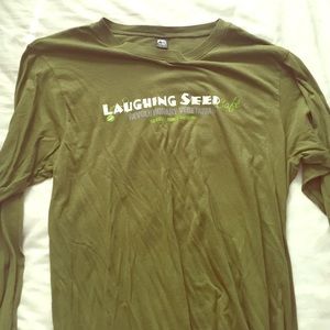 Army green long sleeve shirt