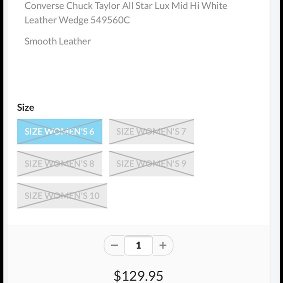 Converse Women's Chuck Taylors Lux in Leather - Picture 4 of 4