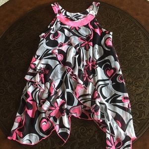 Girls size 14-16 flowing ruffle shirt!