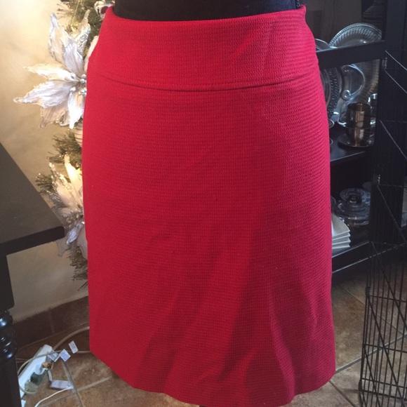 Red skirt