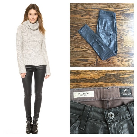 AG Adriano Goldschmeid Leatherette Legging Jean