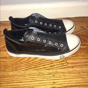 Sparkle Black UGG Sneakers