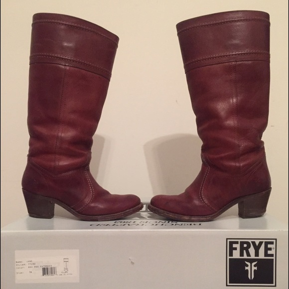Frye Shoes - 🎀Frye "Jane Style 76230" Boots Extended Calf 🎀