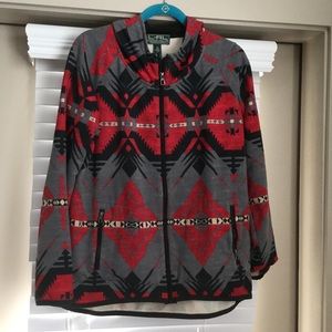 RALPH LAUREN ACTIVE WEAR ZIP HOODED JACKET