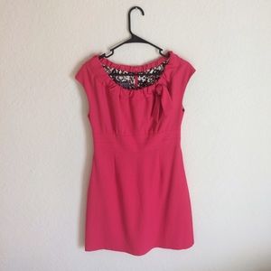 Pink Fitted dress