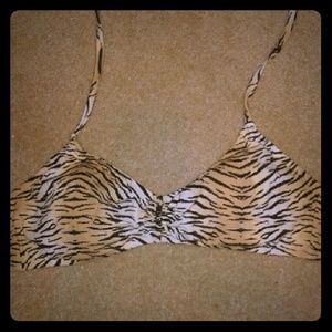Victoria's secret cheetah bikini top