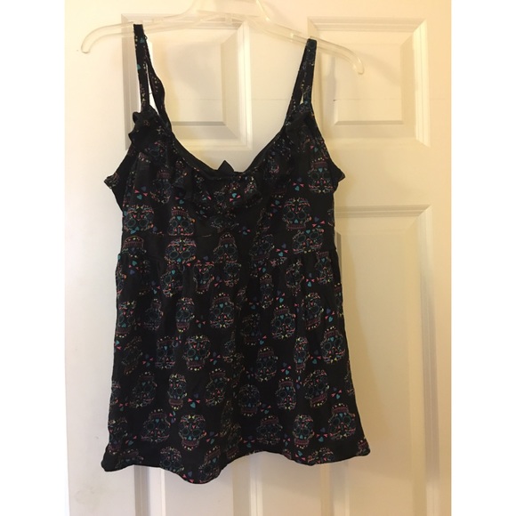 Torrid Colorfuk Skull Tank Top