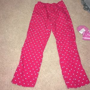 Red Southern Tide Fish Pajama Bottoms