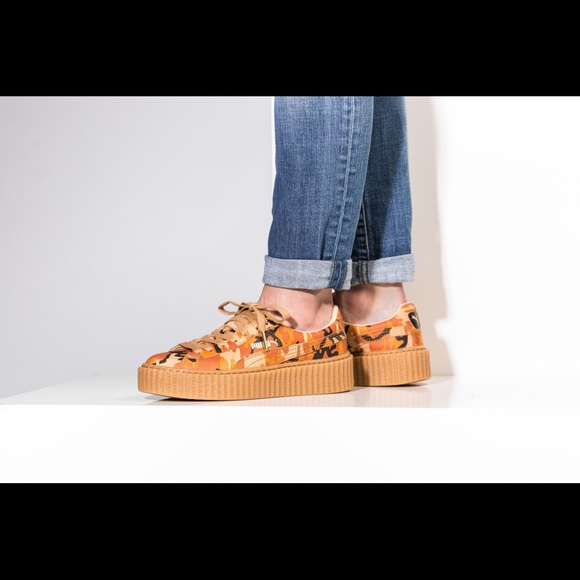 Rihanna camo puma creepers brand new (signed)
