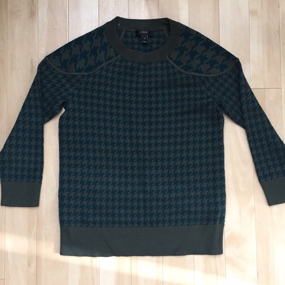 J. Crew Sweaters - Merino wool 3/4 sleeve crewneck pullover sweater