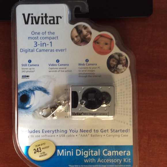 Vivitar Compact 3-in-1 Digital Camera