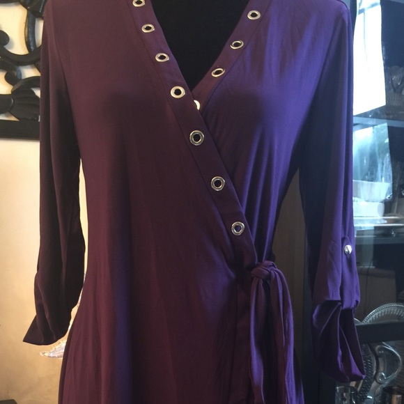 Purple dress
