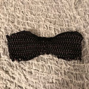 Free People floral cabana bandeau bra