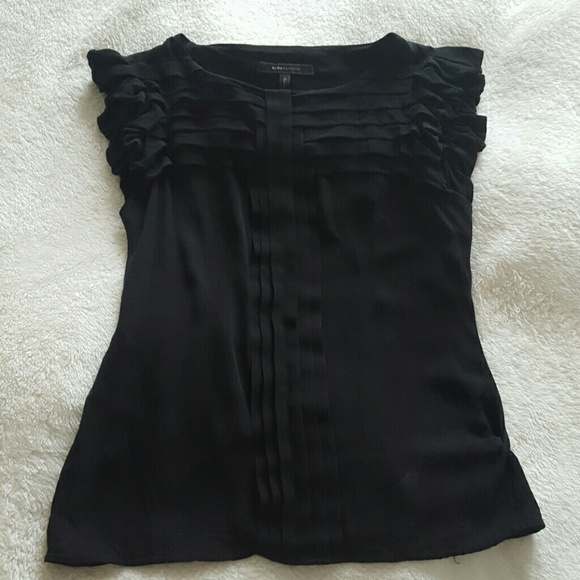 BCBG Black Blouse Top