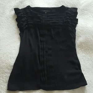 BCBG Black Blouse Top