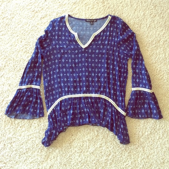 Hippie long sleeve top