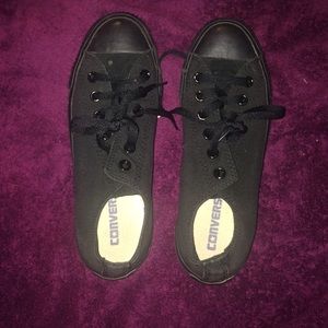 black converse all star sneakers