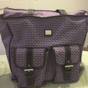 🌺LARGE WEEKENDER NINE AND COMPANY TOTE