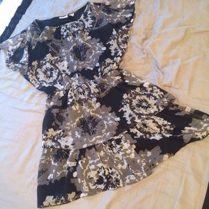 Black Floral Dress