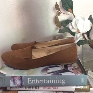 Suede glass in tan color great conditions.