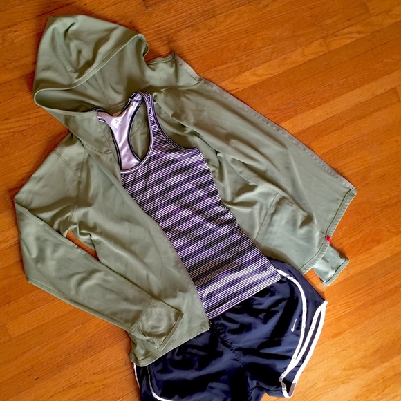 The North Face Tops - North Face Active Zip Up Jacket with Hood & Pocket