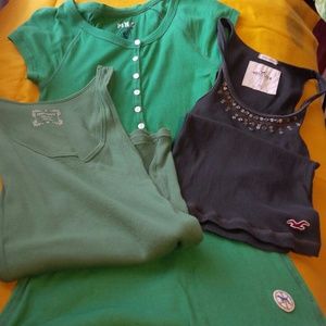 Tanks bundled in green
