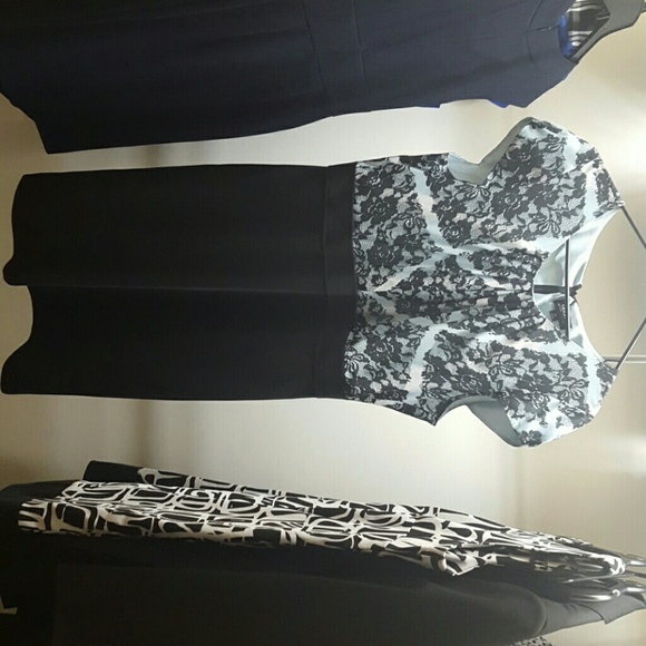 Tahari professional work dress