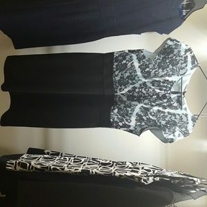 Tahari professional work dress