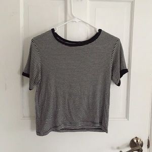 Striped brandy Melville tshirt
