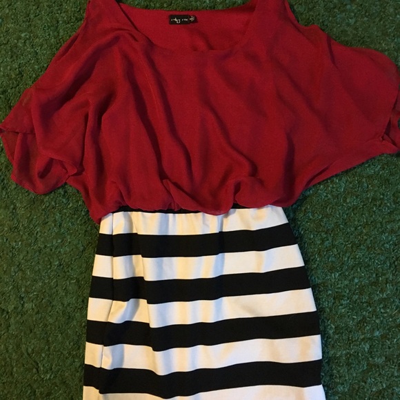 Fitted Red Dress