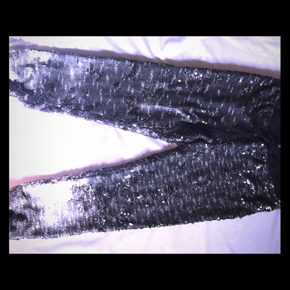 Free People Sequin Joggers