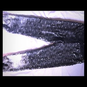 Free People Sequin Joggers