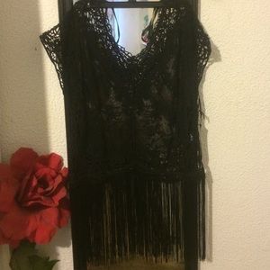 Black Lace Top
