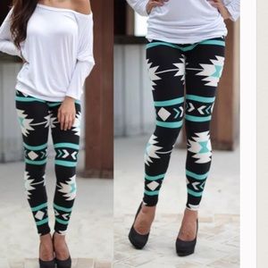 Aztec leggings