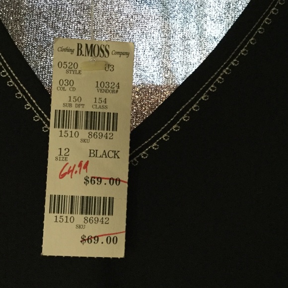 Beautiful black basic dress for the holidays! - Picture 3 of 3