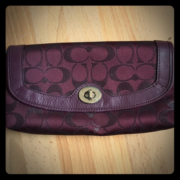 Coach clutch bag