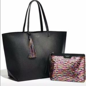 Victorias Secret Bag & Sequin Pouch 2016 BLING