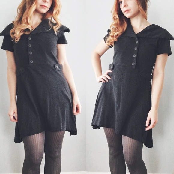 boutique Dresses & Skirts - {boutique} charcoal dress