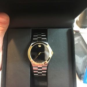 Movado watch purchased for 1200, selling for 600