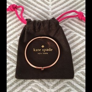 Kate Spade rose gold bangle. 100% authentic