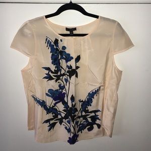 Jcrew NWT Silk Floral Blouse - Size 14