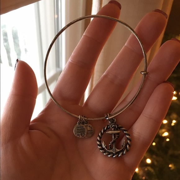 Alex and Ani anchor bracelet