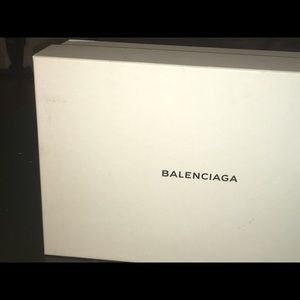 #balenciaga blue & white w/ clear bottom men's 8.5