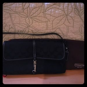 Black Coach Shoulder Bag